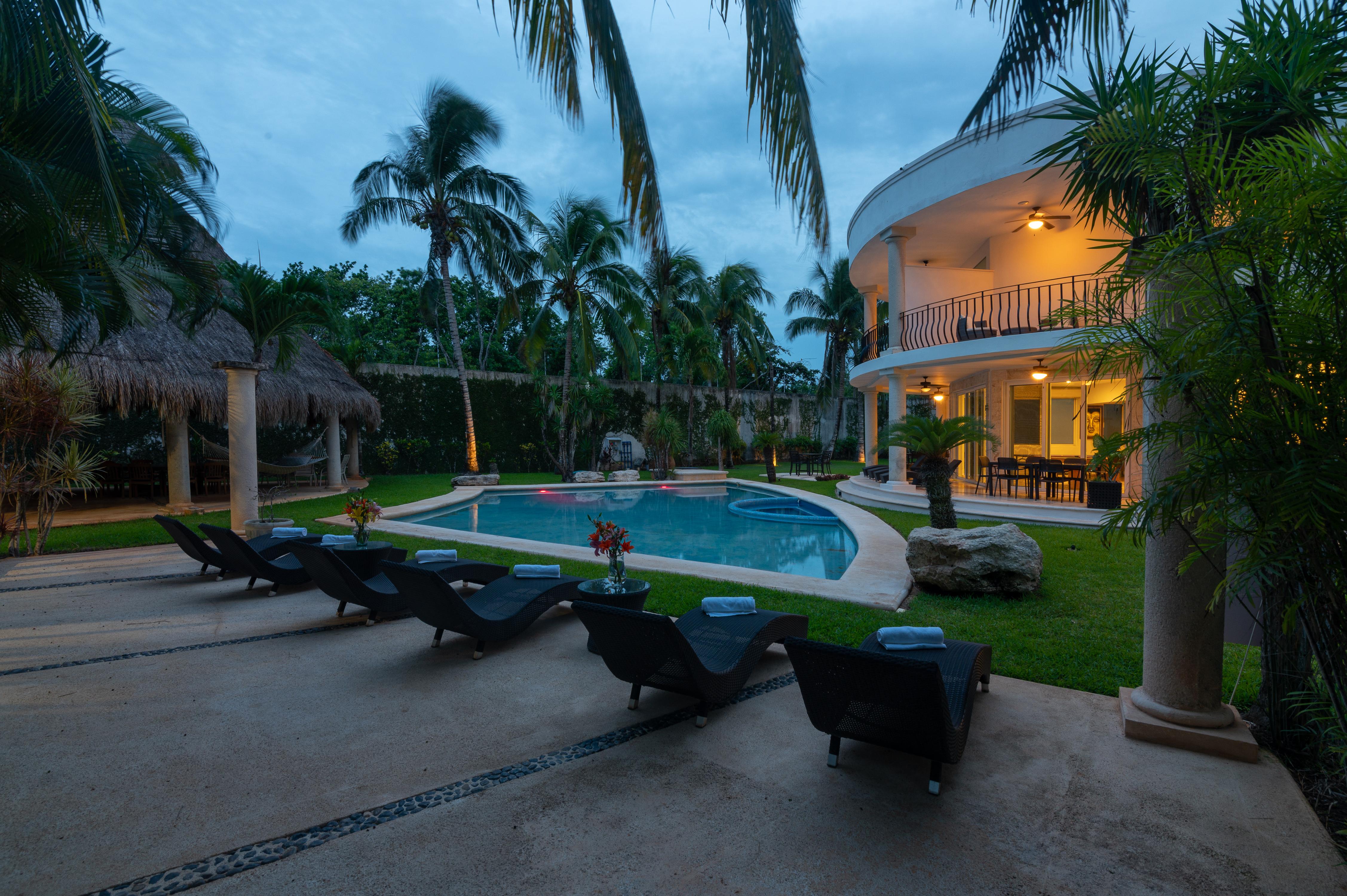 Villa Palmeras Cancun Bagian luar foto