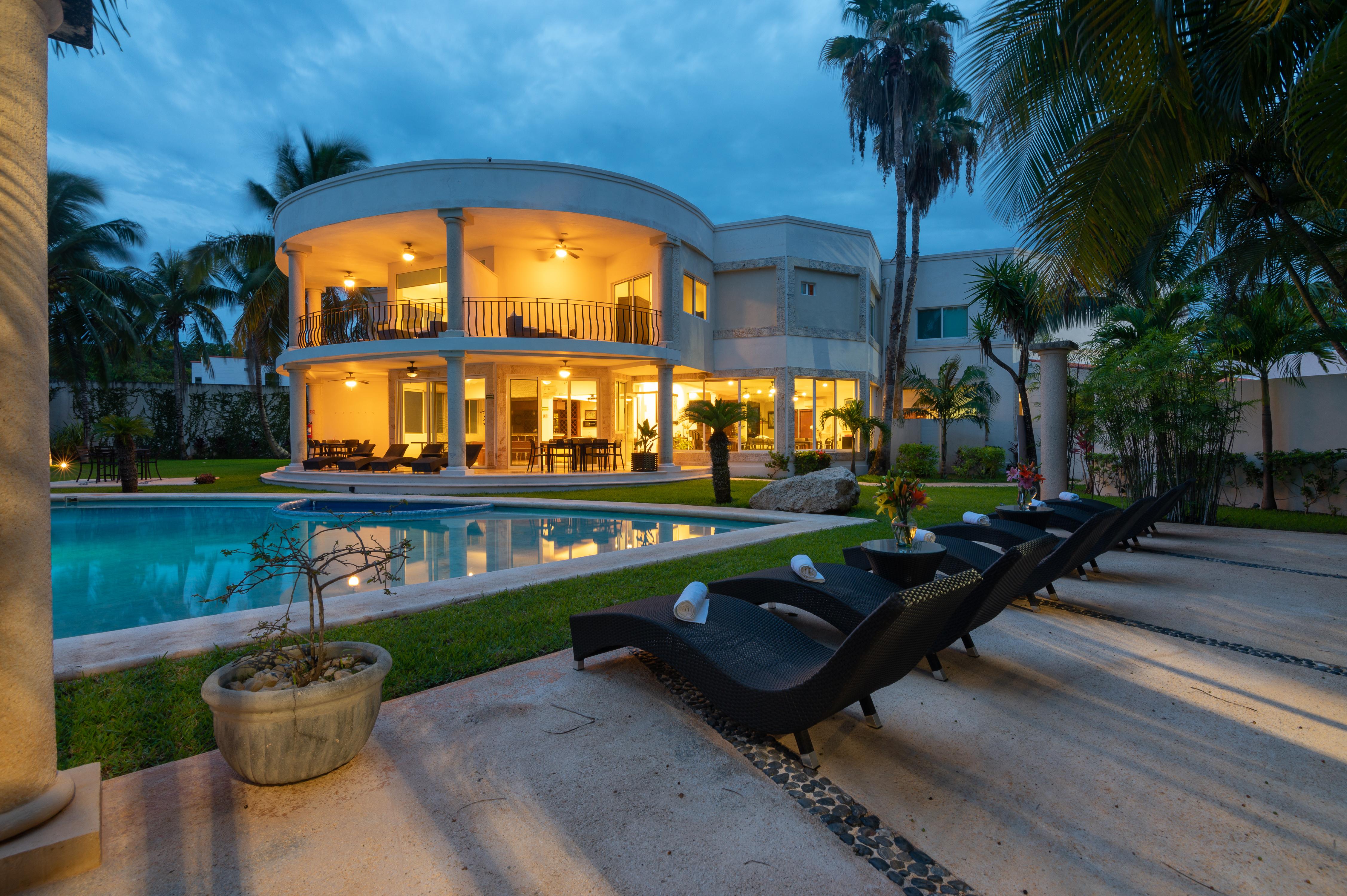 Villa Palmeras Cancun Bagian luar foto